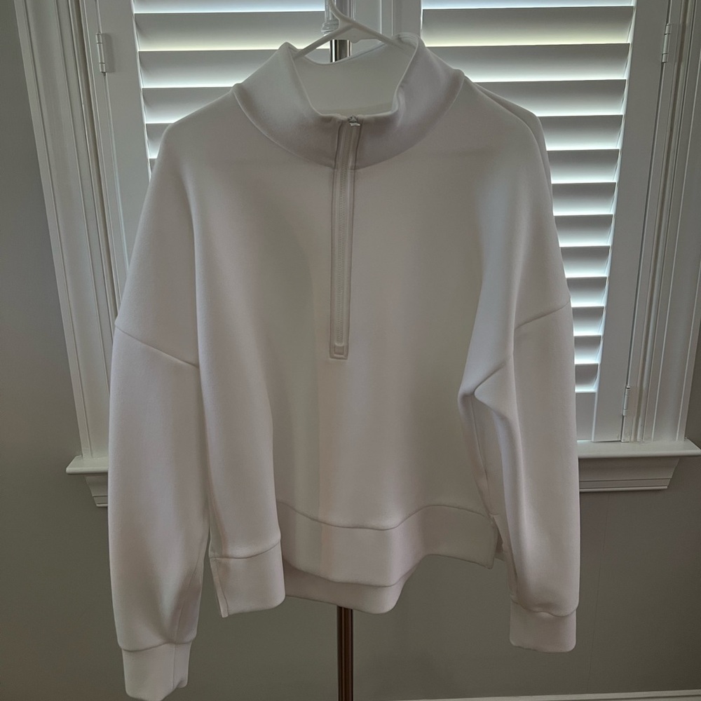 CALIA by Carrie Underwood White Half-Zip Sweatshirt
